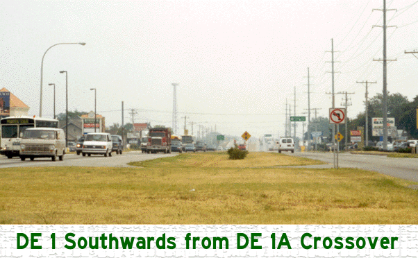 DE-1 Southwards from DE-1A Crossover
