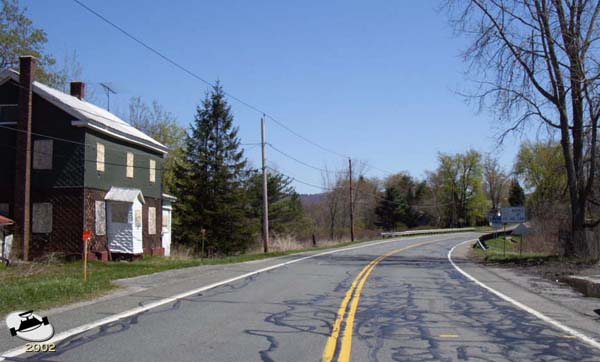 Looking East on Mass 102