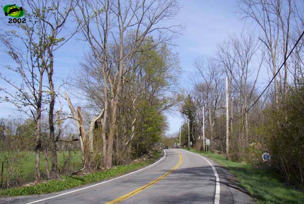 NY 94 East of the NY State Line